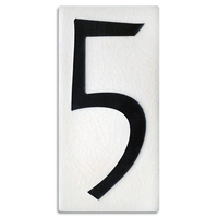 Motawi 4x8 House Numbers 0-9 | White