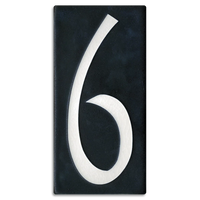 Motawi 4x8 House Numbers 0-9 | Black