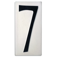 Motawi 4x8 House Numbers 0-9 | White