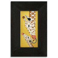 Motawi Giraffe & A Half in Yellow - 4x8