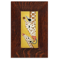 Motawi Giraffe & A Half in Yellow - 4x8