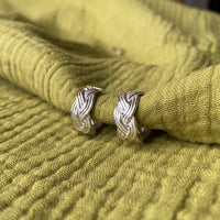 Traveler Hoop Earrings | Sterling Silver