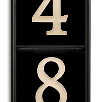 Motawi 4x4 House Number Frame | 4-Slot