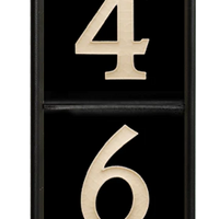 Motawi 4x4 House Number Frame | 6-Slot