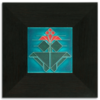 Motawi Avery Tulip in Turquoise - 4x4