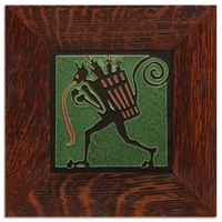 Motawi Krampus in Green - 6x6