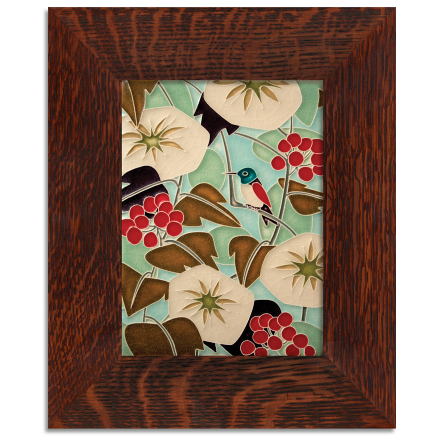 Motawi Hummingbird in Cream - 6x8 – The Artisan's Bench