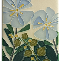 Motawi Blossom Bliss in Light Blue - 6x8 (Discontinued)