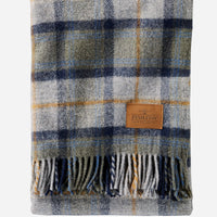 Motor Robe with Leather Carrier | Mosier Plaid
