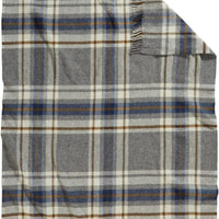 Motor Robe with Leather Carrier | Raleigh Plaid