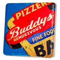 Buddys Pizza Original Coaster - Artisan's Bench