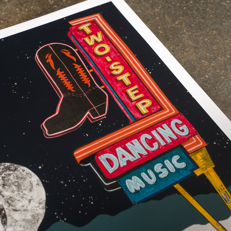 Bourbon and Boots | Archival Print