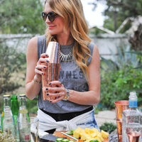 Boston-Style Copper Shaker Set