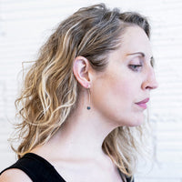 Slate Hoop Earrings