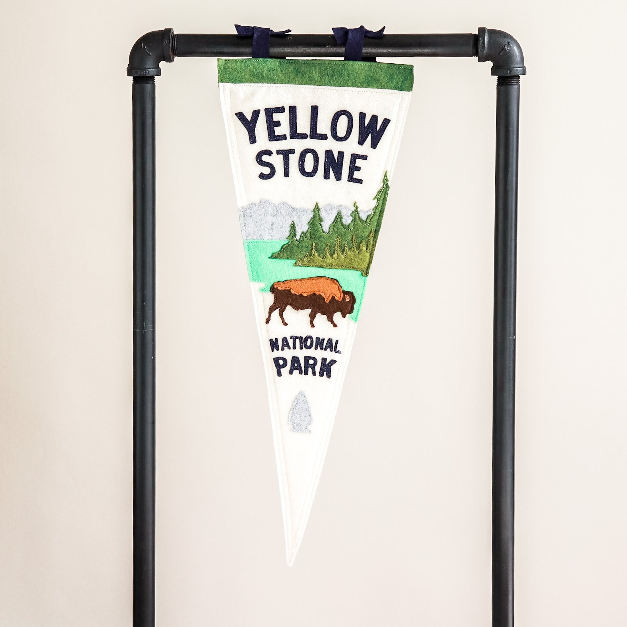 Yellowstone National Park Buffalo Arrowhead Patch by The Hamilton Grou –  Montana Gift Corral
