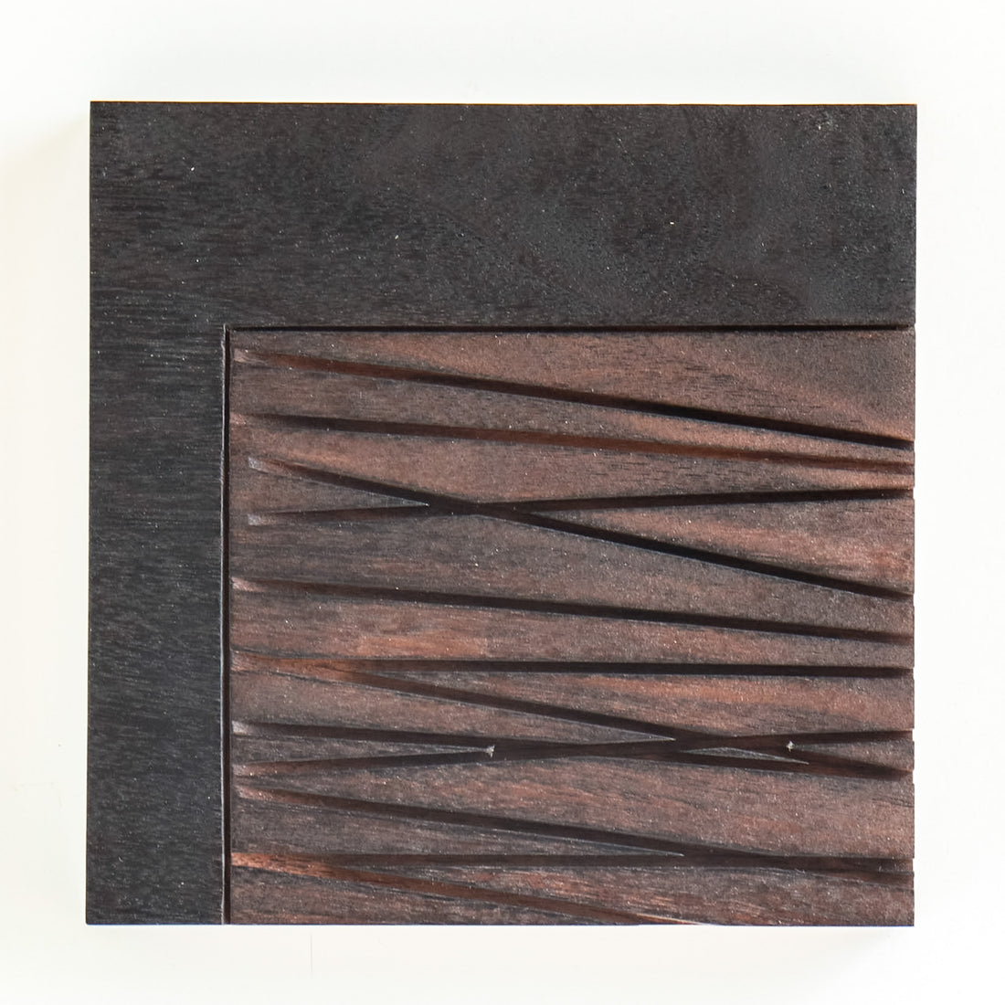 7x7 Wood Square | Walnut no. 17