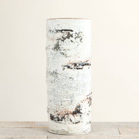 Birch Bark Log Vase | Medium