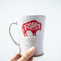 Roam Bison in Red Mug