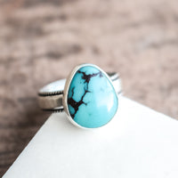 Size 7.5 | Egyptian Turquoise Ring