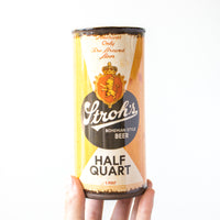 Stroh's Half Quart Tumbler