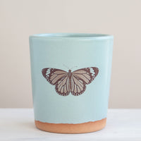 Butterfly Tumbler | Robin's Egg Blue