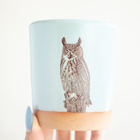 Horned Owl Tumbler | Slate