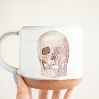 Skull Mug | Cream