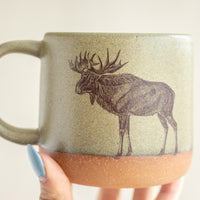 Moose Mug | Moss