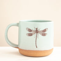 Dragonfly Mug | Robin's Egg Blue