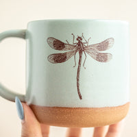 Dragonfly Mug | Robin's Egg Blue