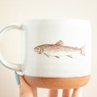 Trout Mug | Cream