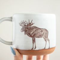 Moose Mug | Cream