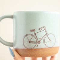 Bike Mug | Robin's Egg Blue