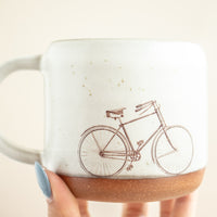 Bike Mug | Cream