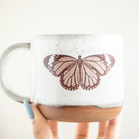 Butterfly Mug | Cream