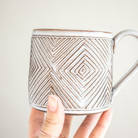 Concentric Diamonds Mug