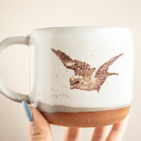 Flying Sparrow Mug | Cream
