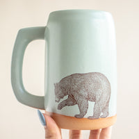 Bear Stein | Robin's Egg Blue