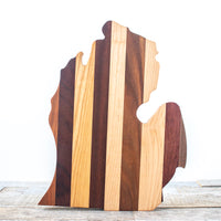 Michigan Cutting Board | Striped