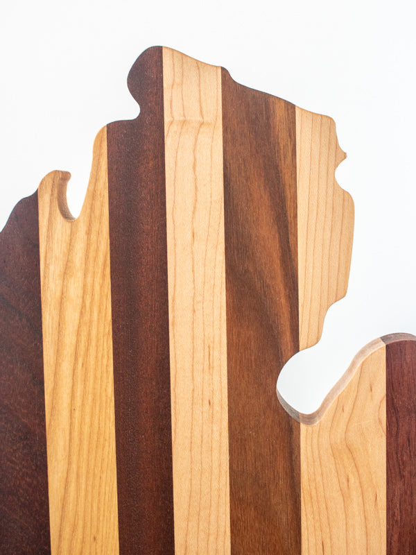 Michigan Cutting Board | Striped