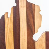 Michigan Cutting Board | Striped