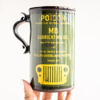 Jeep Willys Oil Can 12oz Mug