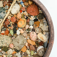 15" Lazy Susan | Michigan Stones in Resin