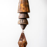 Ceramic Wind Chime | 1 Medium 2 Small Bells