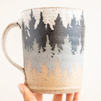 Layered Treeline Mug