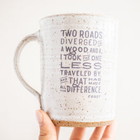 Two Roads Diverged Mug