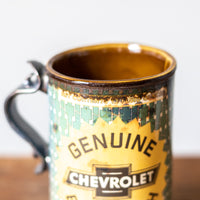 Chevy Oil Can 12oz Mug | Green
