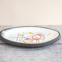 Oval Dish | Happy