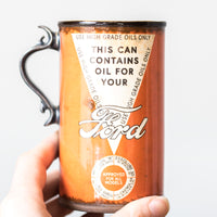 Ford Oil Can 12oz Mug | Orange