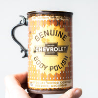 Chevy Oil Can 12oz Mug | Orange